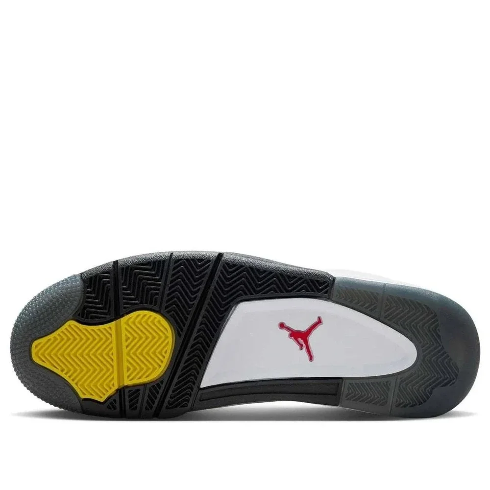 Nike Air Jordan 4 RM PRM White Fire Red Black IB8052-100 Mens Size‎ 12 New
